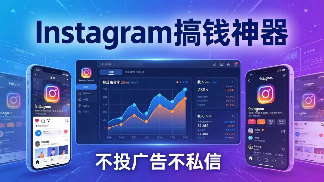 （17731期）Instagram搞钱神器：月涨6万粉+月入5万刀，不投广告不私信，靠算法+低价产品-小栈创课网