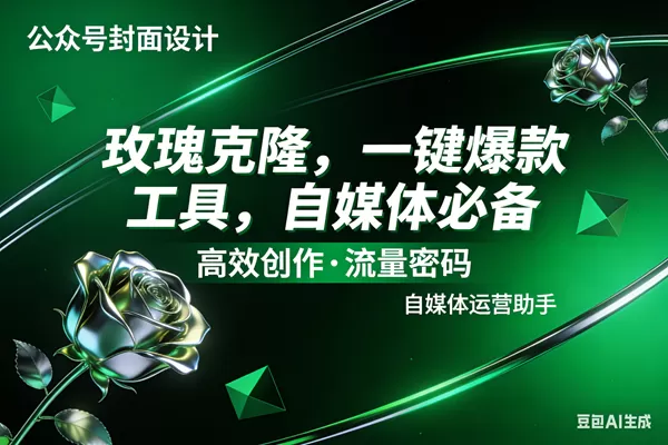 (17736期)玫瑰克隆工具,ai鲁大魔,自媒体必备神器,一键爆款,详细教程。-小栈创课网